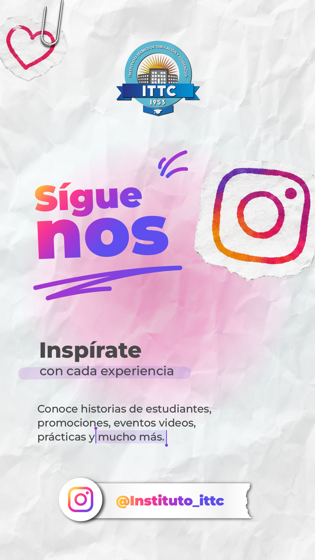 Síguenos en Instagram